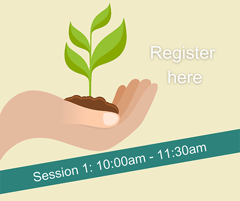 Session 1 of planting day runs from 10:00am to 11:30am