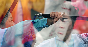 lady holding a sword