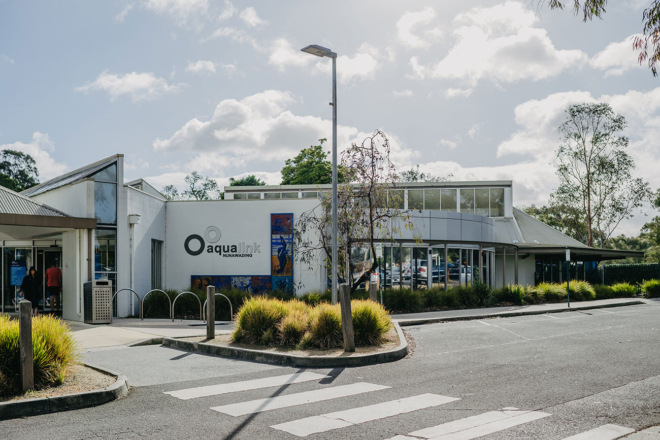 Outside of Aqualink Nunawading 
