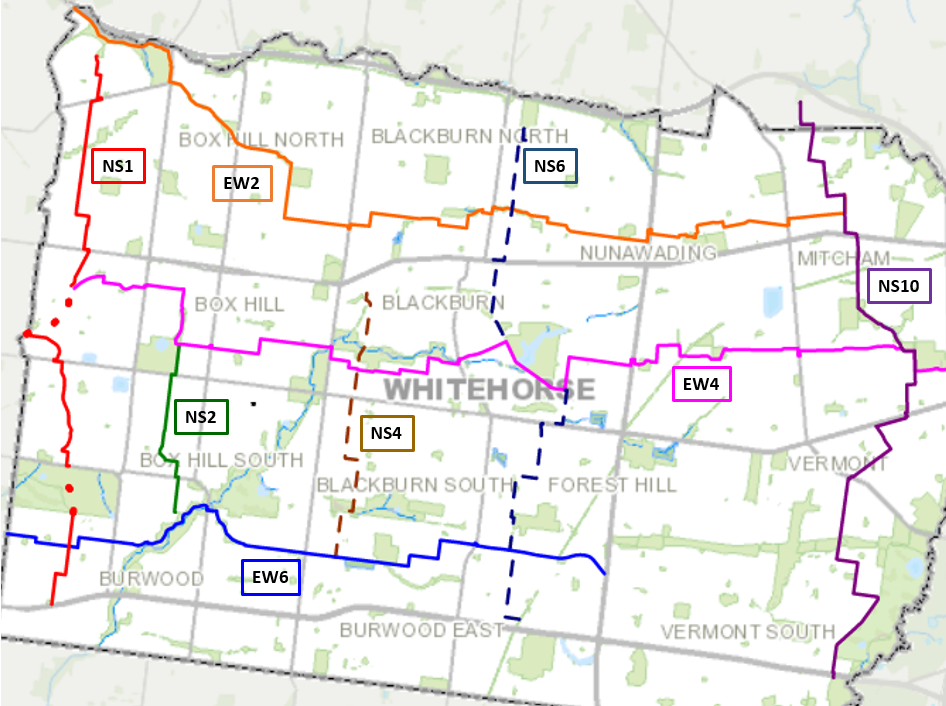 Easy Ride Routes March 2023