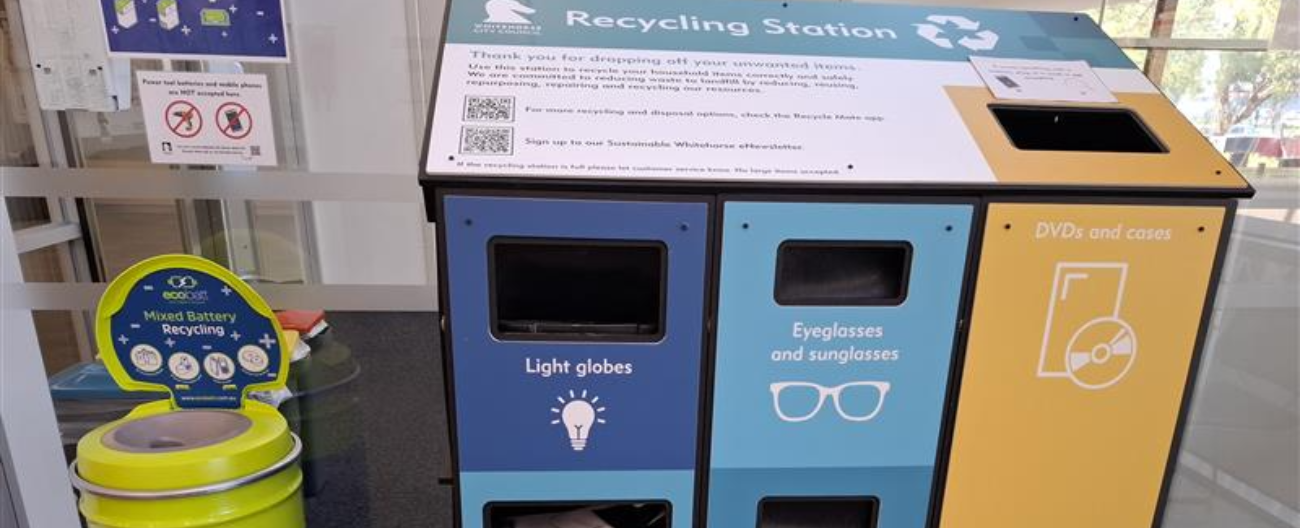 Recycling hub