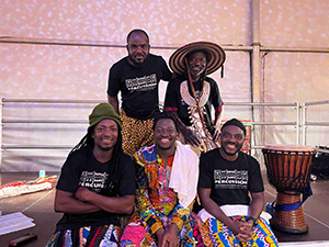 Group of 5 musicians