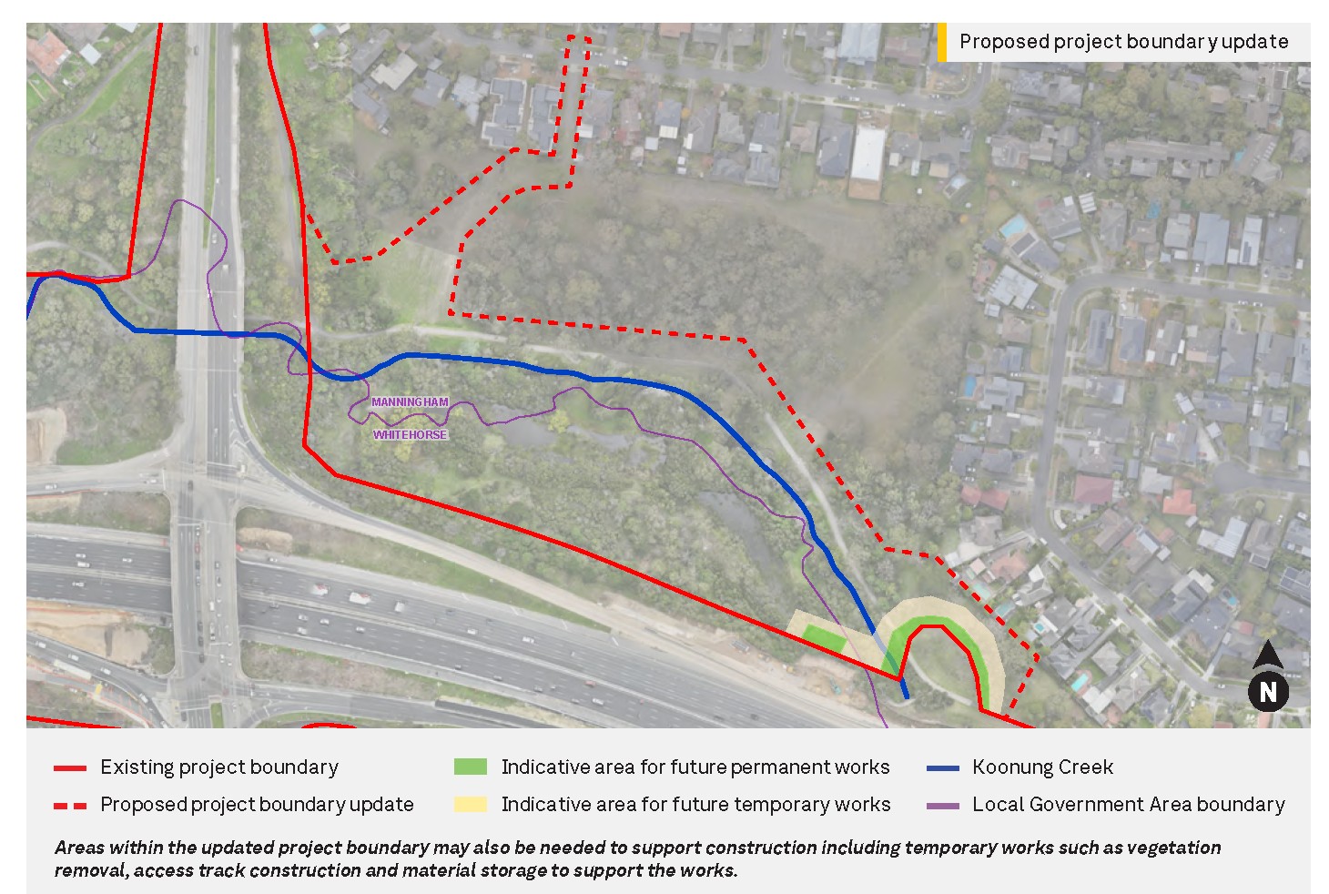 extract from Fact Sheet – Koonung Creek Reserve near Wetherby Road, Blackburn North