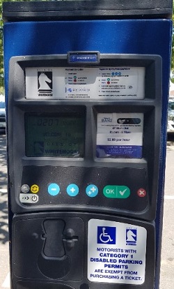 Image - Parking Machine Front View