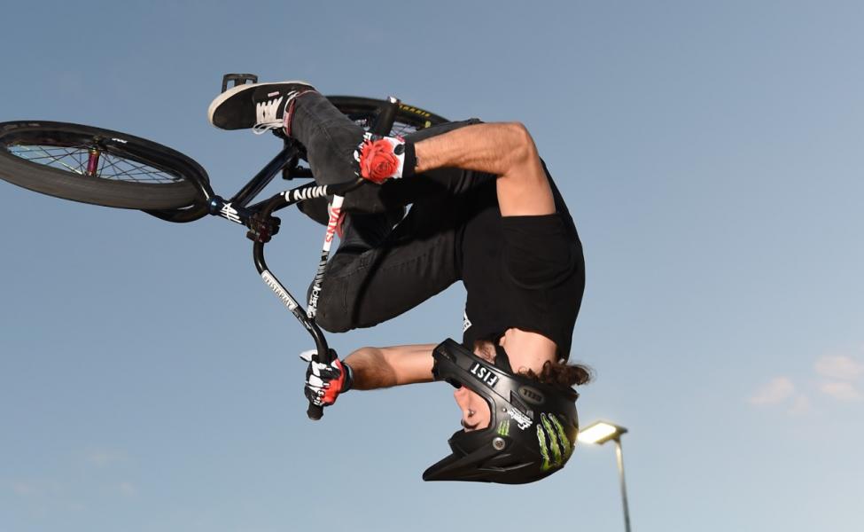 Young person at Box Hill Skate Park event