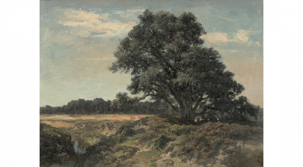 Louis Buvelot - The Big Tree, Gardiners Creek, c. 1869