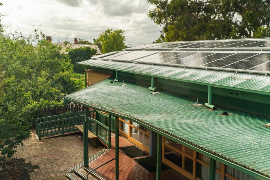 Box Hill Community Arts Centre solar installation