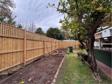 garden in progress