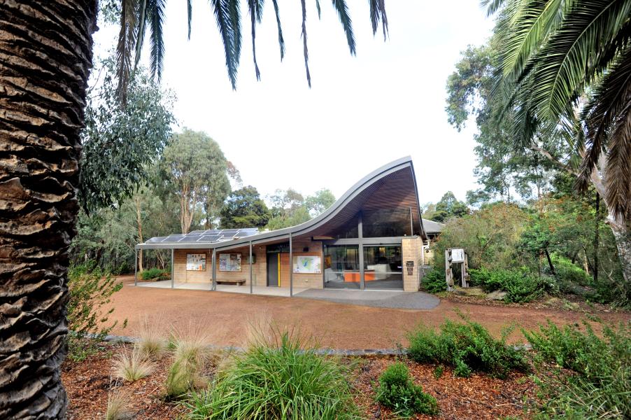 Blackburn Lake Sanctuary Visitor Centre facade