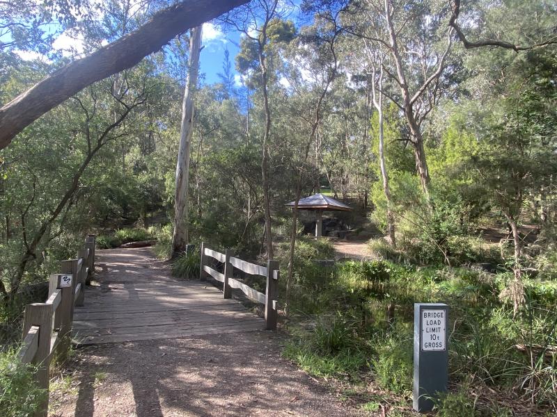 Bridge and Mushroom house at Yarran Dheran 