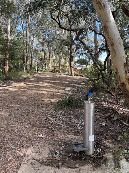 Yarran Dheran walking trail and water tap