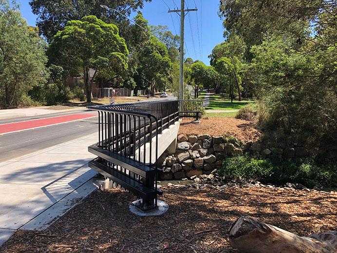 Main street bridge completed