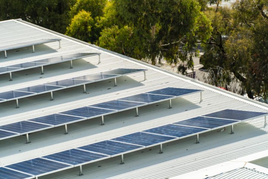 Sportlink solar PV installation