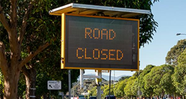 CNY road closure