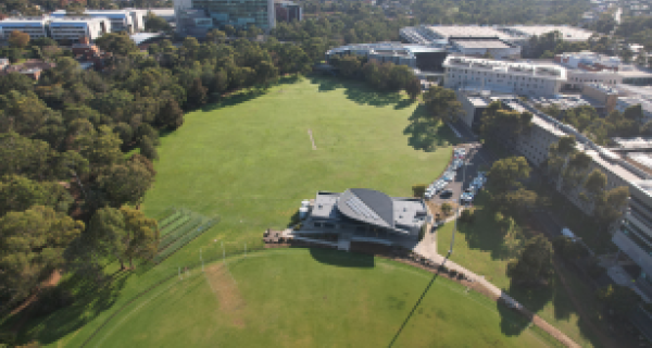 Bennettswood Reserve aerial shot