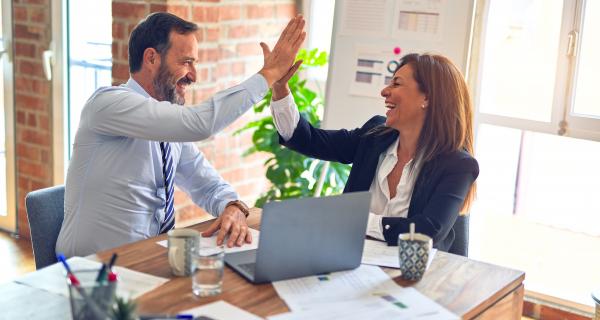 Business meeting mentoring