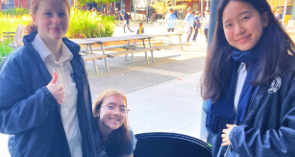 Box Hill High School students