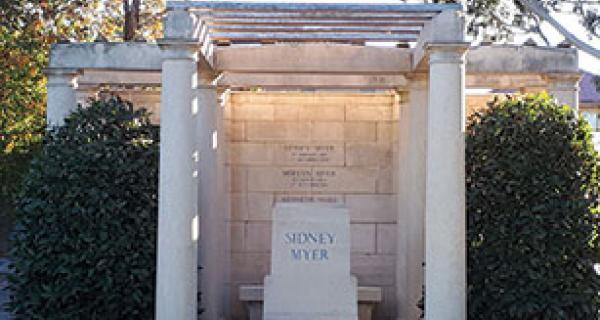 Heritage week 2022 - 2 cemetery tour - Sidney Myer grave