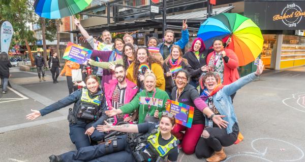 Local Whitehorse service providers celebrating IDAHOBIT Day