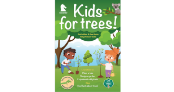 Kids for trees booklet front cover small