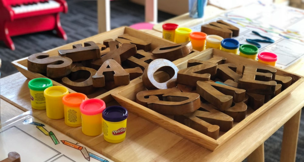 A group of toys that are appropriate for a young child