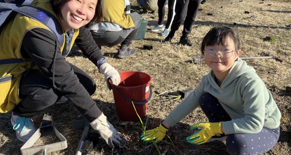 National Tree Day family planting