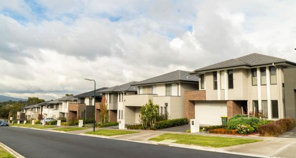 Streetscape of Forest Ridge