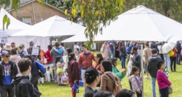 Whitehorse Spring Festival crowd