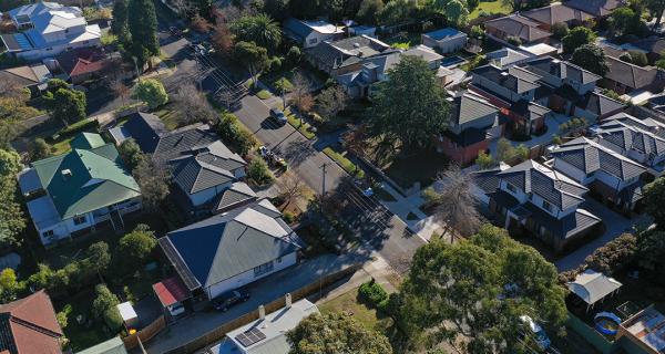 Subdivision aerial