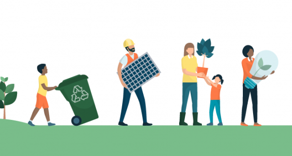animation of sustainable living