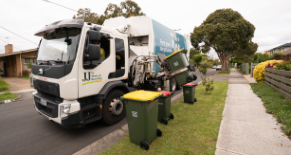 recycling truck 