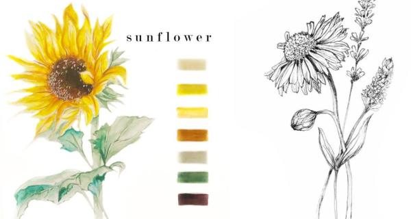 Sunflower art
