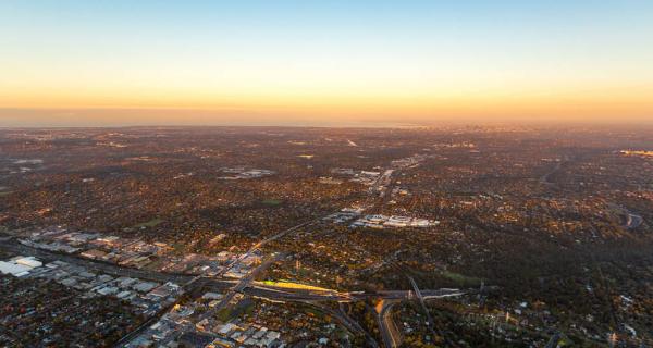 View of Whitehorse from above