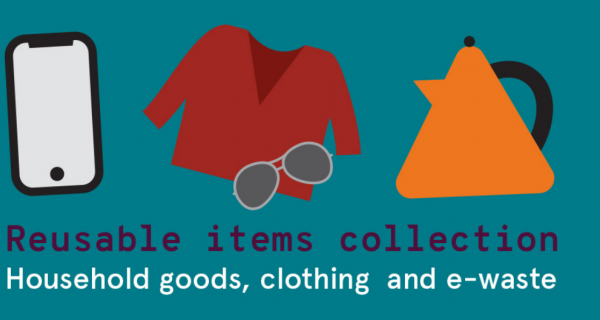 Reusable items collection banner