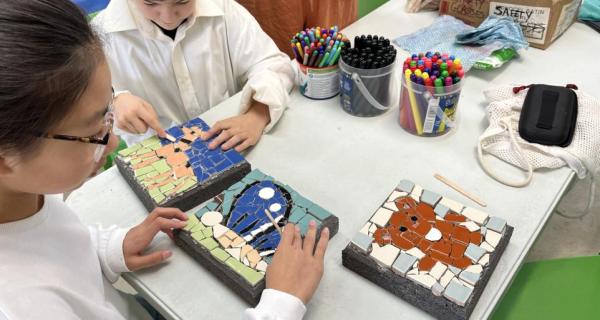 Making mosaics