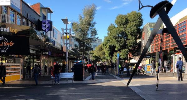 Box Hill shopping strip