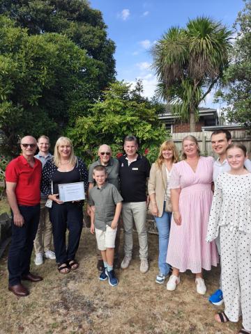 100th birthday Cr Martin