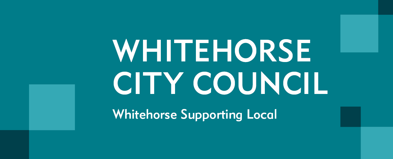 Whitehorse Supporting Local banner