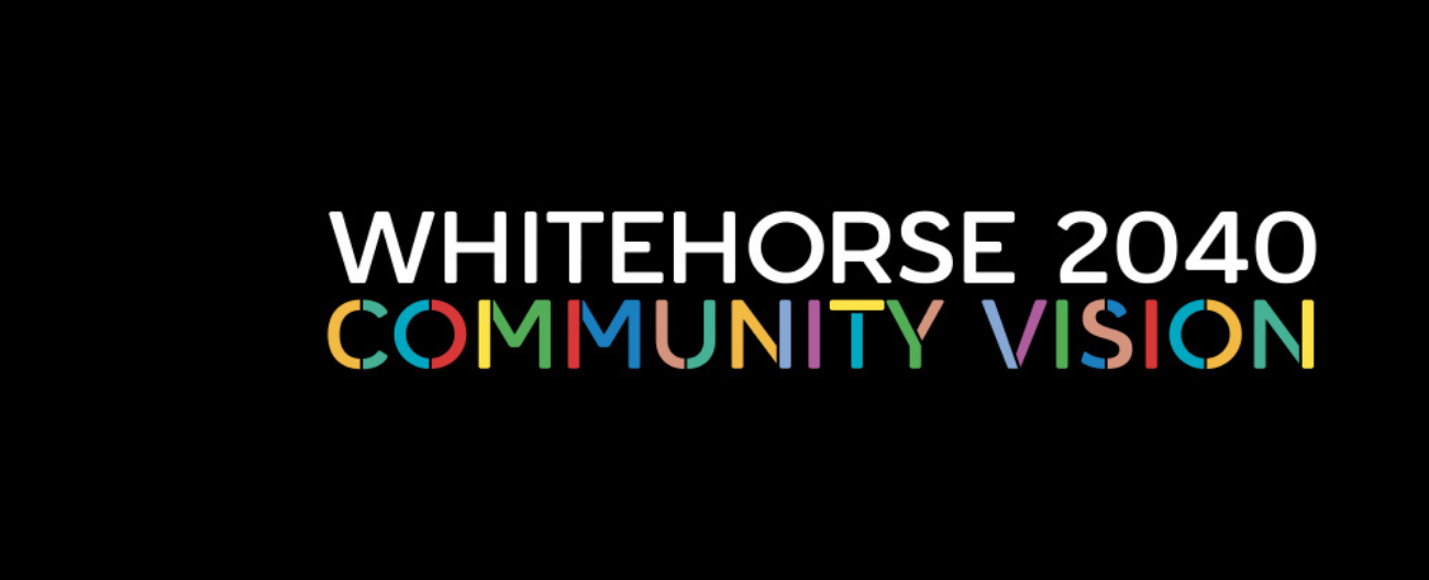 Whitehorse Vision 2040 banner
