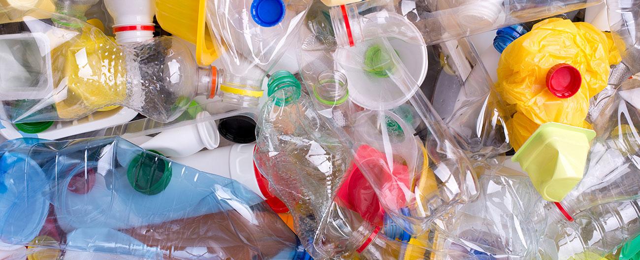 plastics to be recycled