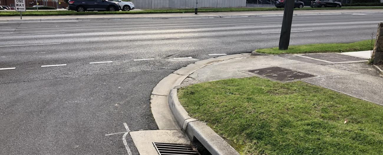 Image of Drain in road reserve