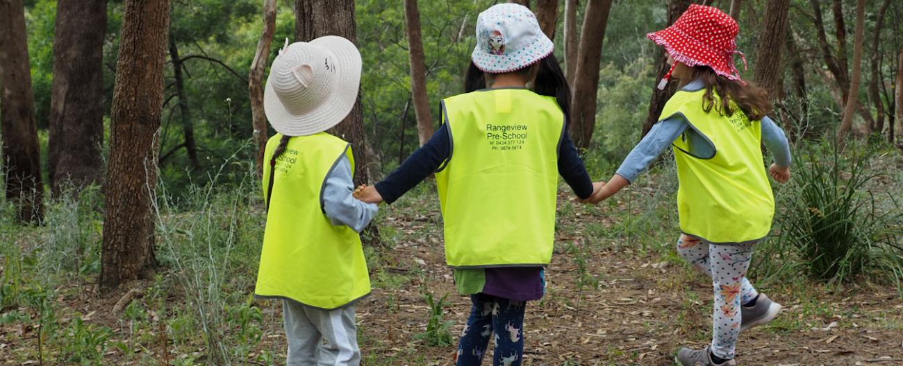 Children at Bush Kinder