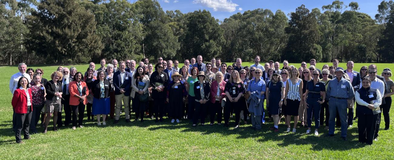 Group photo of the Gardiners Creek KooyongKoot Regional Collaboration