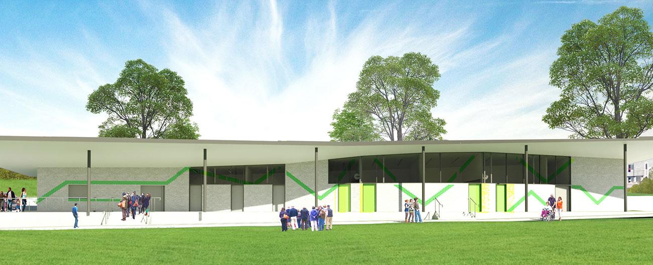 Sparks Reserve (west) Pavilion artist impression