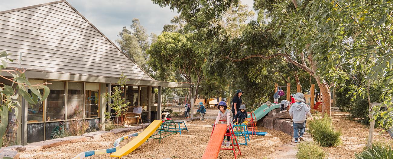 Childcare and Kindergarten playground