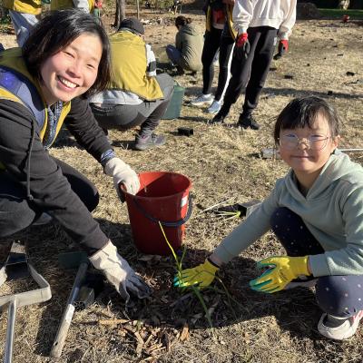 National Tree Day family planting